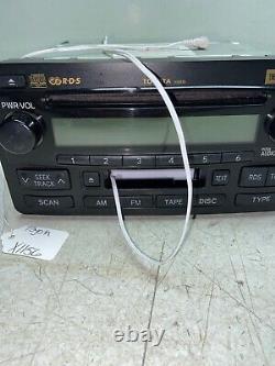 03-04 Toyota Sequoia AM FM Radio CD Cassette Receiver Player RDS JBL OEM X1156