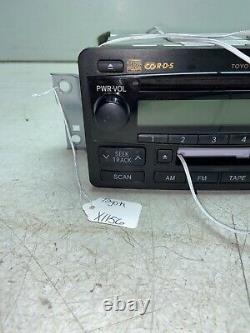 03-04 Toyota Sequoia AM FM Radio CD Cassette Receiver Player RDS JBL OEM X1156