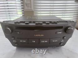 06-08 Lexus is250 is350 AM FM SAT AUX Radio CD Player OEM PIONEER 86120-53340