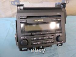 11-13 Lexus CT200h AM FM SAT AUX Radio CD Player w Module PIONEER 86120-76130