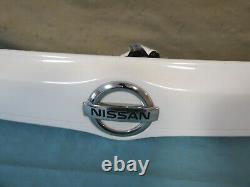 12-19 Nissan Versa SEDAN Trunk Lift Tail Gate Lid Panel Molding CAMERA OPT OEM
