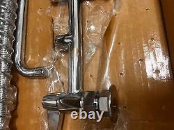 38 1/4 High Pre-Rinse Faucet with 8 Adjustable Centers, 44 Hose