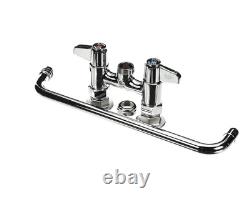 5F-4DLX14 T&S Brass Faucet, Deck Mount, 4 Centers, 14 Swing Nozzle Genuine OEM