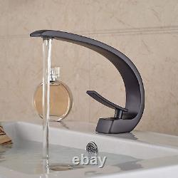 6101-1ORB. POP Single Handle Bathroom Sink Faucet Oil Rubbed Bronze, Solid Brass