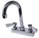 Advance Tabco K-52 3.5 Gooseneck Faucet Deck Mount With 4 Center No Lead