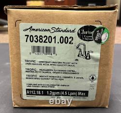 American Standard 7038201.002 Center set Faucet, Polished Chrome
