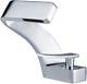 Becola Chrome Bathroom Sink Faucet, Single Hole Faucet For Bathroom Sink, Solid