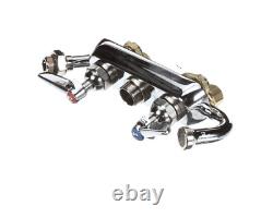 B-1111 T&S Brass Workboard Faucet, Deck Mount, 4 Centers, 8 Swing Genuine OEM