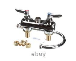 B-1141-XS T&S Brass Workboard Faucet Deck Mount 4 Centers Swivel G Genuine OEM
