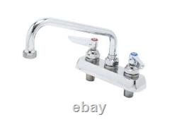B-2491 Workboard Faucet, Deck Mount, 4-Inch Centers, 8-Inch Swing Nozzle