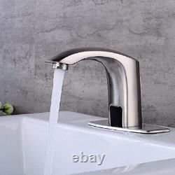 Bathroom Automatic Touchless Faucet Motion Sensor Activated Hands