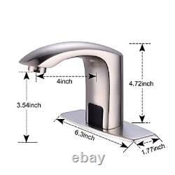 Bathroom Automatic Touchless Faucet Motion Sensor Activated Hands