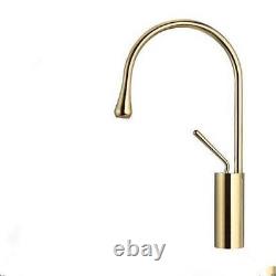 Bathroom Faucet Gold Marble Basin Faucet Hot And Cold Sink Faucet Brass Swivel