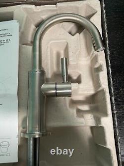 Brizo 61320LF-C-SS Solna 1.5 GPM Cold Water Faucet, Stainless Steel