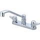 Central Brass 0127-a 1.5 Gpm Deck Mounted Kitchen Faucet Chrome