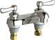 Chicago Chrome Deck Mounted Lavatory Faucet With 4 Centers Cccc, 802-vxkcp