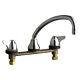 Chicago Faucet 1888-cp 2-handle Manual Sink Faucet With 8 Centers Chrome