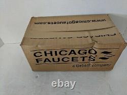 Chicago Faucet 1888-CP 2-Handle manual sink faucet with 8 centers Chrome