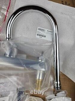 Chicago Faucets 1100G2E35317AB 2 Handle Widespread Faucet in Polished Chrome