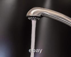 DF-NMK852-SN RV Pull-Out Swivel Single Handle Kitchen Sink Faucet One-Hole Br