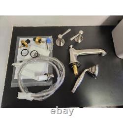 DXV D35160900.144 Fitzgerald Deck Mount 2 Handle Bathtub Faucet (215620)