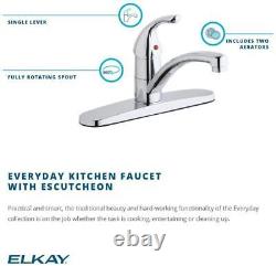Elkay LK1000 Everyday 1.5 GPM Standard Kitchen Faucet Chrome