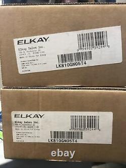 Elkay LK810GN05T4 Food Service Faucet 1.5 GPM 8 Center Chrome 2 Handles Chrome