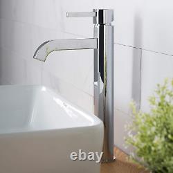 FVS-1007CH Ramus Single Lever Vessel Bathroom Faucet Chrome, 12.5