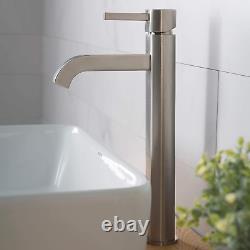 FVS-1007SN Ramus Single Lever Vessel Bathroom Faucet Satin Nickel