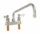 Fisher 3513 Deck-mounted Swivel Faucet With 4 Centers 12 Spout