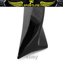 Fit 20-24 Chevrolet Corvette C8 Stingray RSC Style Trunk Spoiler Gloss Black ABS