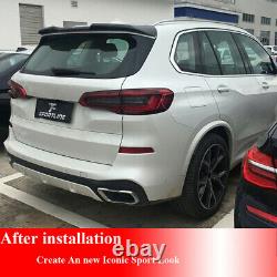 Fit For BMW X5 G05 M-Sport SUV 2019UP Carbon Fiber Rear Roof Window Spoiler Wing