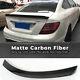 Fits 08-14 Benz C-class W204 C250 C350 C63 V Style Carbon Fiber Cf Trunk Spoiler