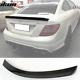 Fits 08-14 Benz C-class W204 Coupe V Style Carbon Fiber Trunk Spoiler Wing