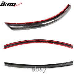 Fits 08-14 Benz C-Class W204 Coupe V Style Carbon Fiber Trunk Spoiler Wing