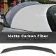 Fits 08-14 Benz C-class W204 Sedan V Style Trunk Spoiler Wing Matte Carbon Fiber