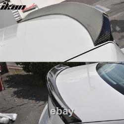 Fits 08-14 Benz C-Class W204 Sedan V Style Trunk Spoiler Wing Matte Carbon Fiber