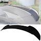 Fits 11-14 Dodge Charger V3 Style Gloss Black Rear Trunk Spoiler Wing Lip Abs