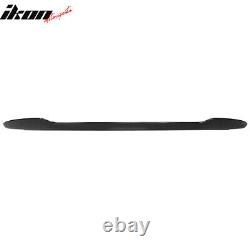 Fits 11-14 Dodge Charger V3 Style Gloss Black Rear Trunk Spoiler Wing Lip ABS