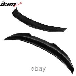 Fits 12-19 BMW 3-Series F30 F80 Carbon Fiber PSM Style Trunk Spoiler Wing Lip