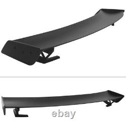 Fits 15-2023 Ford Mustang Coupe Rear Trunk Spoiler GT500 CFTP Style Matte Black