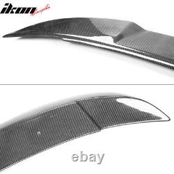 Fits 15-23 Dodge Charger SRT Hellcat Style Carbon Fiber Rear Trunk Spoiler Wing