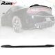 Fits 15-23 Dodge Charger V3 Style Gloss Black Rear Trunk Spoiler Lip Wing Abs