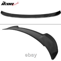 Fits 15-23 Dodge Charger V3 Style Gloss Black Rear Trunk Spoiler Lip Wing ABS