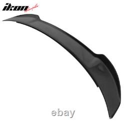 Fits 15-23 Dodge Charger V3 Style Gloss Black Rear Trunk Spoiler Lip Wing ABS