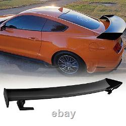 For 2015-2023 Ford Mustang Coupe GT500 CFTP Style Rear Trunk Spoiler Gloss Black