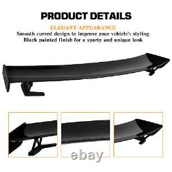 For 2015-2023 Ford Mustang Coupe GT500 Style Rear Trunk Spoiler Wing Gloss Black