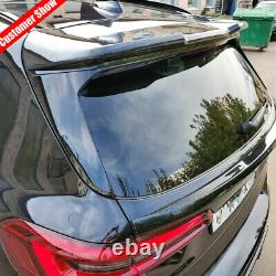 Glossy Black Rear Roof Window Spoiler Wing Lip For BMW X5 G05 M-Sport 2019-2023