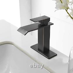 Greenspring Oil Rubbed Bronze Bathroom Faucet Single Hole Single Handle for Sink