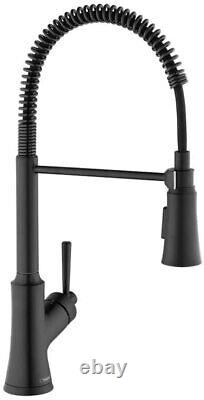 Hansgrohe 04792670 Joleena Pull-Down Kitchen Sink Faucet, Matte Black